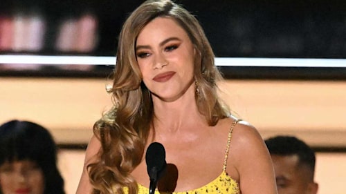 Sofia Vergara steals the show in dazzling sequin dress at Emmy Awards