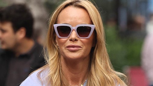 Amanda Holden looks breathtaking in forget-me-not blue for emotional outing