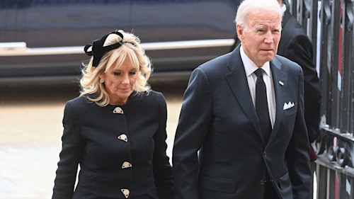 First Lady Jill Biden makes subtle tweak to one of her jackets for the Queen's funeral 