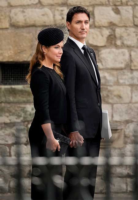 Justin Trudeau's Wife Sophie Grégoire Sports Statement Brooch For Loved ...