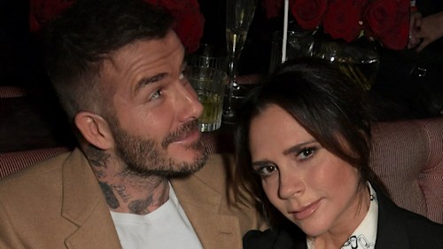 Victoria Beckham surprises in slinky dress - and her bag has most heartfelt link to David