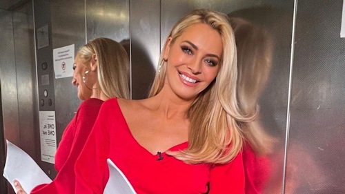Strictly's Tess Daly turns heads in the most incredible red jumpsuit