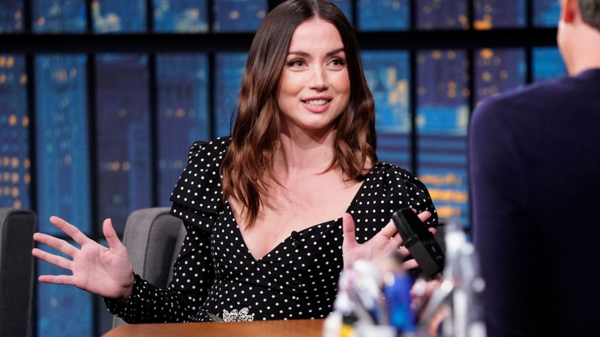 Loved Ana de Armas' luxe polka dot dress? Here's a £30 H&M lookalike