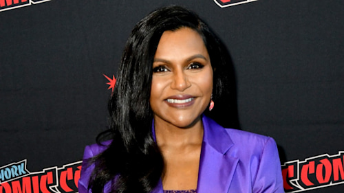 Mindy Kaling gets everyone talking in Barbiecore inspired mini-dress