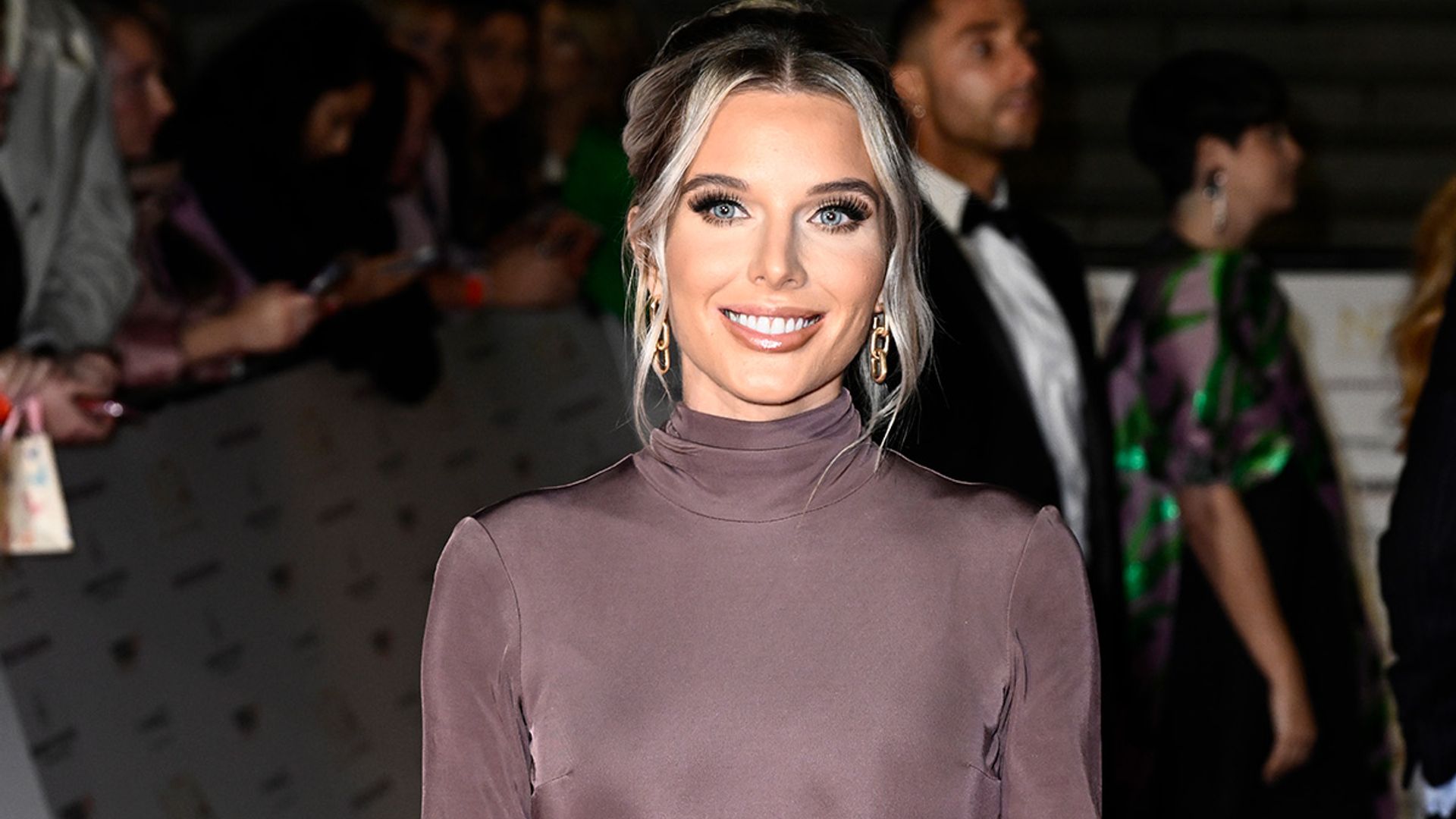 Helen Flanagan steals the show in skin-baring gown – and wow