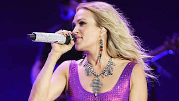 Carrie underwood sparkly rhinestone ankle boots