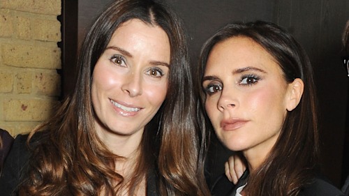 Tana Ramsay dazzles in thigh-split sequins as she parties with Victoria Beckham