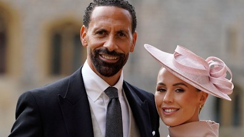 Kate Ferdinand looks like royalty as she proudly supports husband Rio
