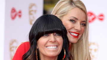 claudia winkleman and tess daly on the red carpet