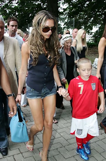 Victoria Beckham as a World Cup WAG is unrecognisable in hotpants and ...