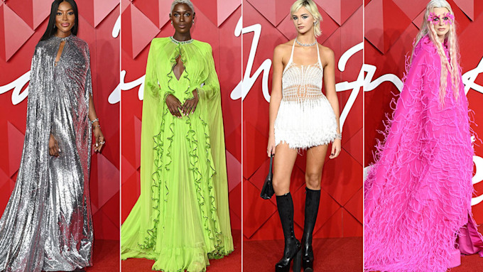 Best dressed stars at Fashion Awards 2022: Naomi Campbell, Florence ...