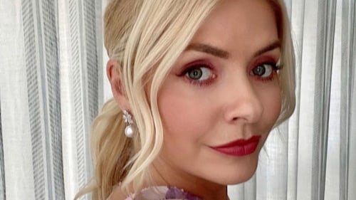 Holly Willoughby's Zara sequin trousers are just what you need for New Year's Eve