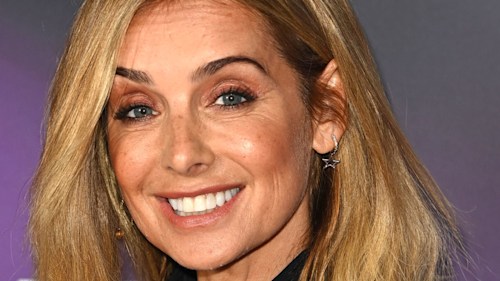 Louise Redknapp's show-stopping sheer bodycon dress is unreal