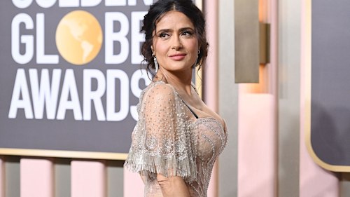 Salma Hayek wows in plunging green dress – and fans are all saying the same thing