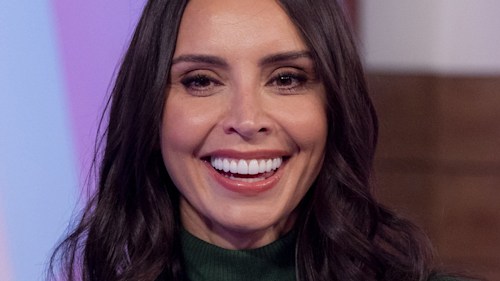 Christine Lampard's amazing flares make her legs go on for days
