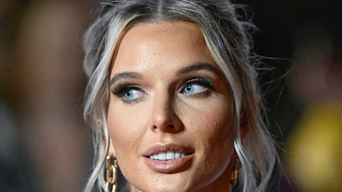 Helen Flanagan resembles a goddess in slinky gold gown - fans react