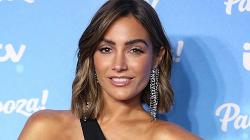 Frankie Bridge amazes in the most waist-cinching satin jumpsuit