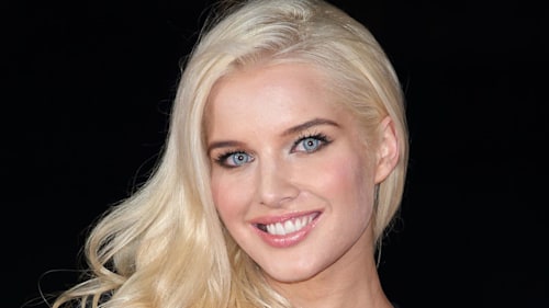 Helen Flanagan looks sensational in daring red bikini