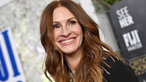 Julia Roberts shows off incredible heart-shaped diamond earrings - prepare to be smitten