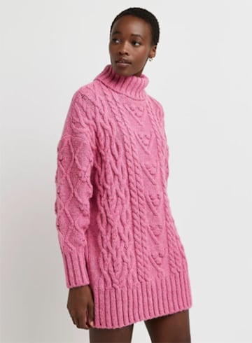 pink-knitted-dress-river-island