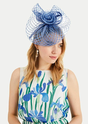 blue-fascinator