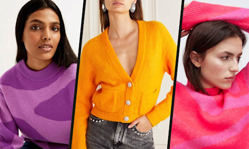 The best colourful knitwear to brighten up your day
