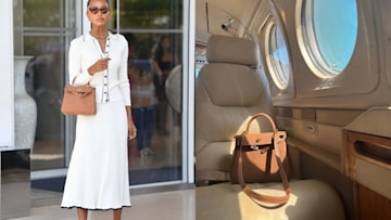 Jasmine Tookes Cannes Hermes Bag