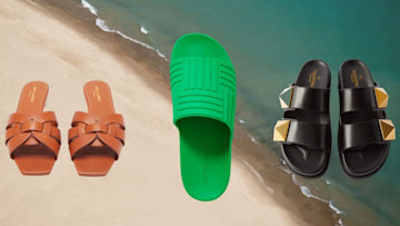 designer shoe summer sandals slides
