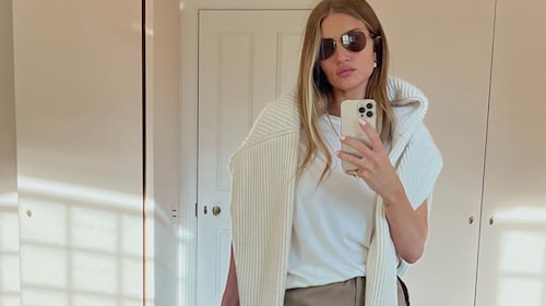 Rosie Huntington-Whiteley just rocked a pair of cargo trousers