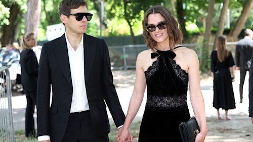 Keira Knightley stuns in the perfect LBD at Chanel's Haute Couture show