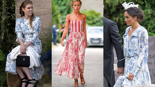 Royals rocking toile: From Princess Beatrice to Meghan Markle