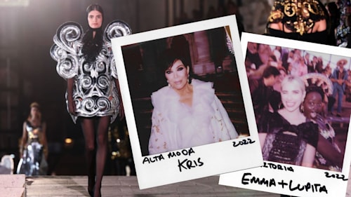 See these incredible celebrity Polaroids from Dolce & Gabbana’s Alta Moda event