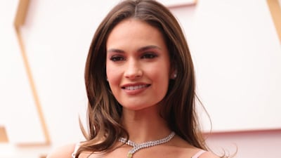 Lily James goes back to blonde in unbelievable hair transformation