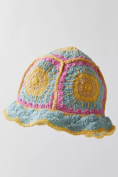 urban outfitters crochet bucket hat