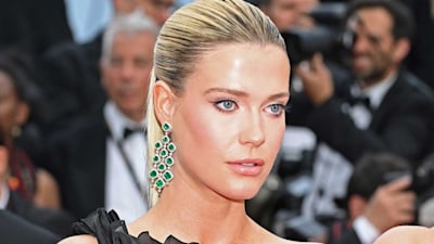 Lady Amelia Spencer channels Princess Diana in knit top and sunglasses