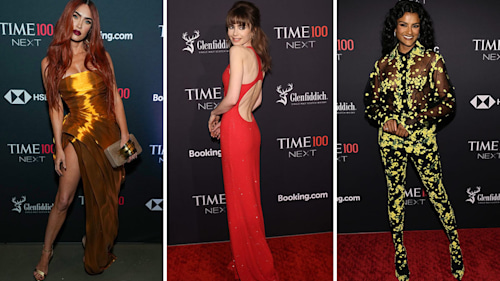 Megan Fox, Lily Collins and Simone Ashley serve ultra-glam red carpet looks at the Time100 Next gala