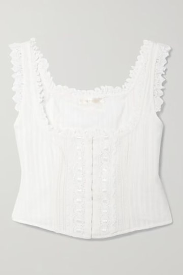 loveshackfancy - white top