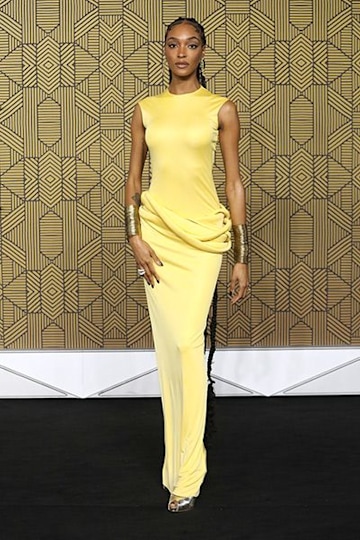 Lupita Nyong'o, Jourdan Dunn and Letitia Wright bring their style A