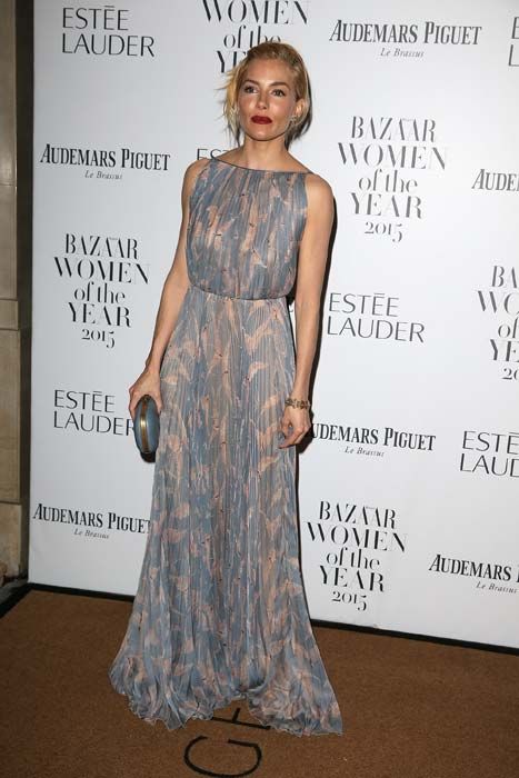 Lara Stone is a gothic beauty at Harper's Bazaar Women of the Year