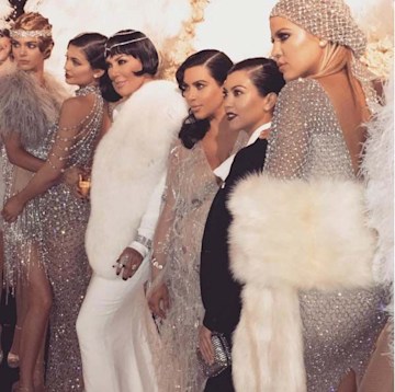 All of the Kardashian-Jenner clan's Great Gatsby outfits | HELLO!