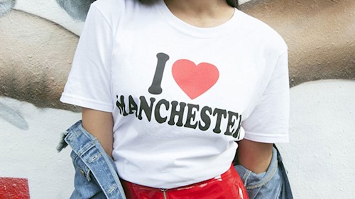 Show your support for Manchester with these charity T-shirts