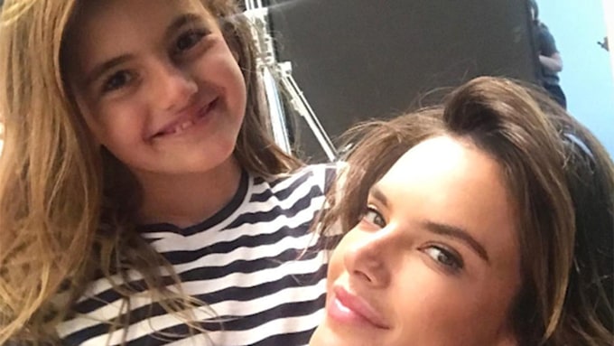 Alessandra Ambrosio poses with daughter Anja for new Jordache campaign ...