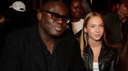 Kate Moss and daughter Lila twinning at London Fashion Week