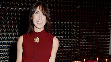 Samantha Cameron turns heads in red for rare public appearance | HELLO!