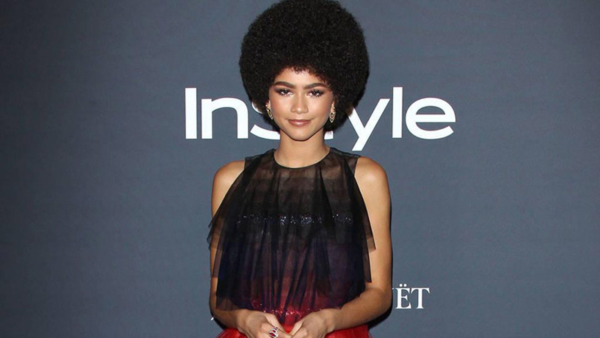 Zendaya rocks a retro vibe at 2017 InStyle Awards HELLO!