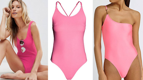 Holly Willoughby’s £120 pink swimsuit has sold out but we’ve found the best lookalikes
