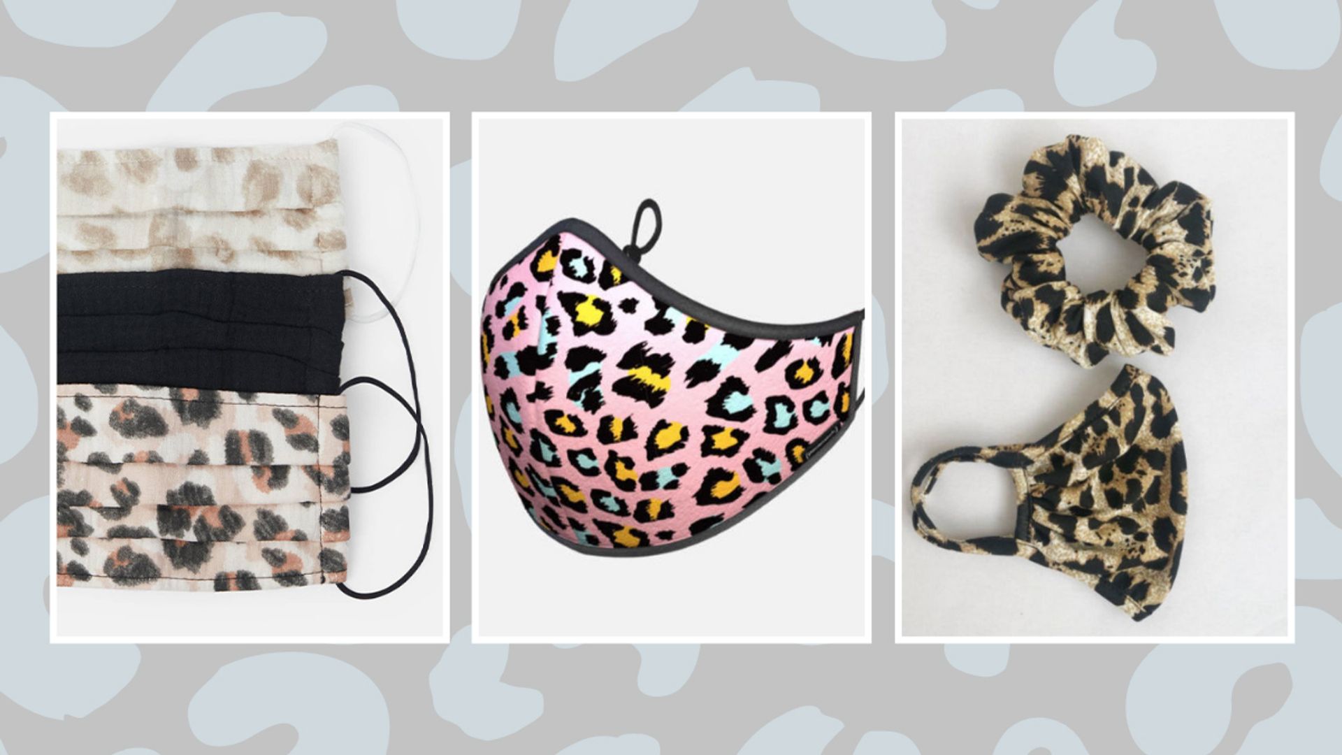 Leopard print face masks 16 best animal print face masks you can buy