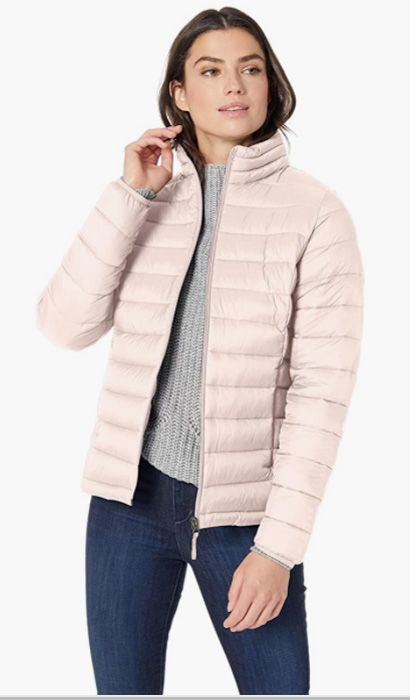 Available in Plus Size Essentials Women's Lightweight Long-Sleeve Water-Resistant Puffer Jacket 