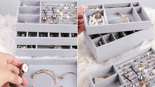 More jewellery than the Queen? This genius stackable jewellery box is in the Amazon sale