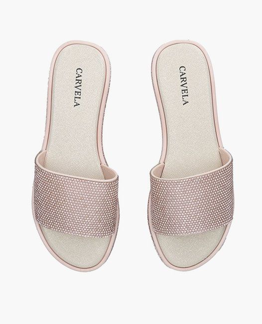 Egomania Emptiness Trampling 12 sparkly flat sandals for summer 2022: From ASOS to Marks & Spencer &  MORE | HELLO!